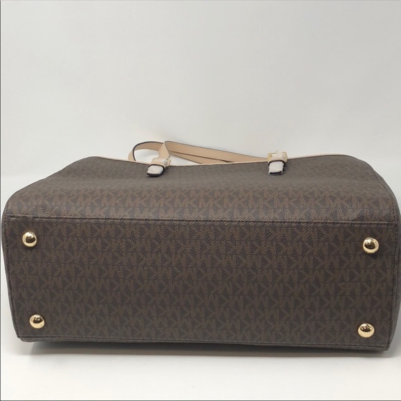 NWT Michael Kors Jet Set travel brown bag - Picture 7 of 7